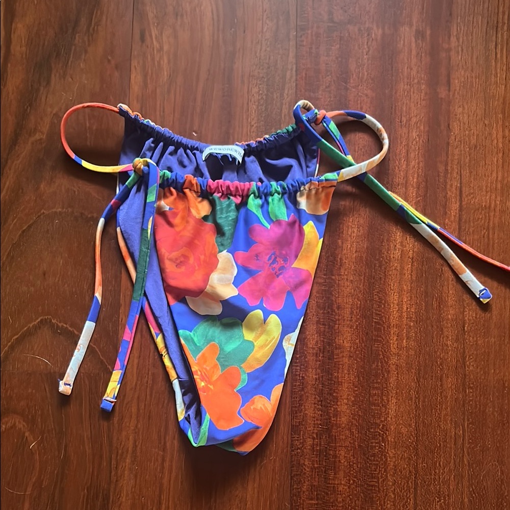 WeWoreWhat Floral Bikini Bottom - Multicolor